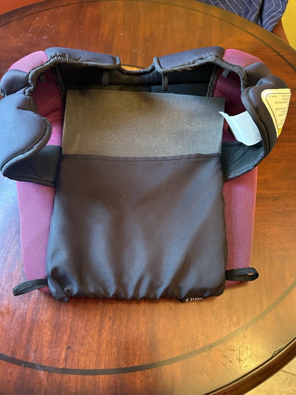 Chicco Kids Booster Car Seat - Black and Burgundy - Picture 6 of 14